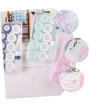 Solustrie 8-Sentence Storage Box for Colored Contact Lenses - Stylish Macaron Container for Eye Care & Travel - Buy Online on GoSupps.com