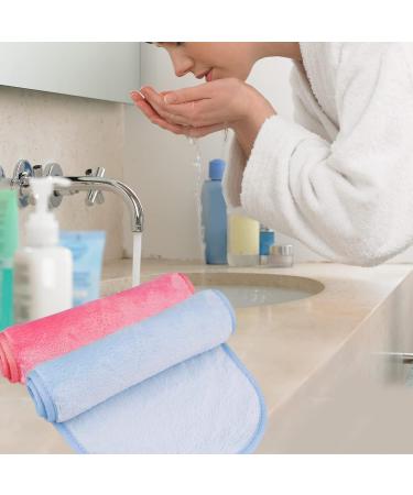 5-Pack Microfiber Makeup Towels - Washable 40x20 cm Reusable Face Cleaning Cloths Multicolored Makeup Remover - Buy Online on GoSupps.com