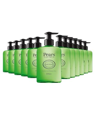 Pears Soft & Fresh Lemon Flower Extract Hand Wash with 10x more moisturiser* 250ml (12 Pack) 250 g (Pack of 12)