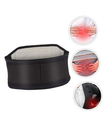 1pc Heated Lumbar Support Waist Belt - Self-Heating Magnetic Back Support for Sports & Work | Adjustable Bellyband 120x8cm - International Shipping Available - Buy Online on GoSupps.com