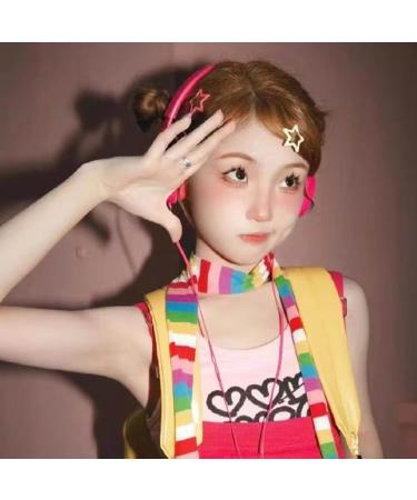 Limtula 21 s Girls Small Snap Hair Clip 1inch Sweet Star Side Clip Metal Hairpin Gift Hair Accessories for Women - Buy Online on GoSupps.com