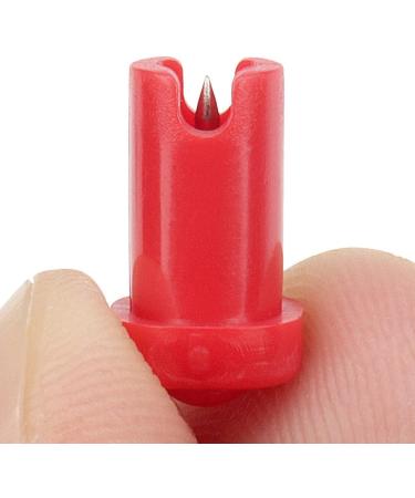 CLISPEED 100 pi ces Bouteille Colle pour Cils avec Aiguille Obstruction Rouge pour Remplacement de Bouchon de Colle Cils Pratique et Durable - Buy Online on GoSupps.com