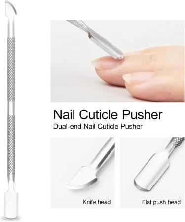 Nutrient Oil Cream Cuticle Care Kit with Steel Pusher High Efficiency Strengthening Healthy and Nourishing Safe Ingredients for Improved Appearance (YS25-2) - Buy Online on GoSupps.com