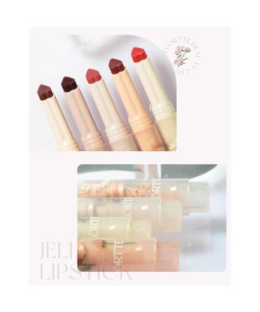 Flortte Jelly Lipstick - Heart Shaped Moisturizing Lip Glaze Pen (01) - Buy Online on GoSupps.com