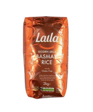 MASLaila Golden Sella Basmati 2kg Box of 6-Fd