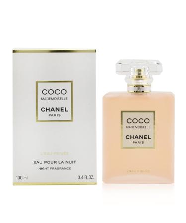 CHANEL COCO MADEMOISELLE L'EAU PRIVA Eau Pour La Nuit Eau De Parfum Spray 3.4 fl.oz Floral Fresh Orange Rose 3.4 Fl Oz (Pack of 1) - Buy Online on GoSupps.com