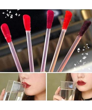 Yvemk Tattoo Lipstick Cotton Swab - 20 Pcs Long Lasting Waterproof Matte Lip Stain - Buy Online on GoSupps.com