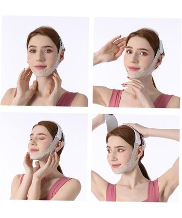 Housoutil 1pc Thin Belt Slimming Strap Chin Strap - Lifting Slimming V Shaped Eliminator Women v Line Strap Miss Silica Gel Compact - Buy Online on GoSupps.com