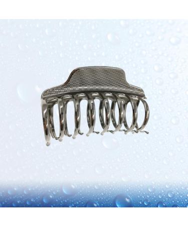 Minkissy Large Black Metal Hair Claw Clips - Jaw Clamp Barrette for Women - Perfect for Half Bun Hairstyles - Buy Online on GoSupps.com