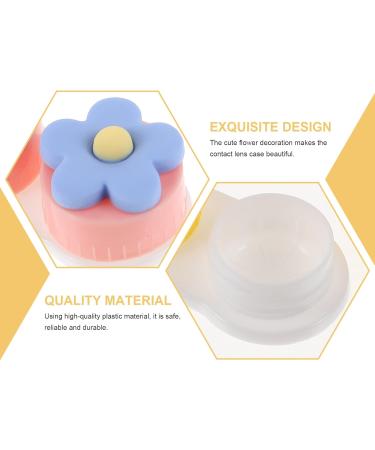 HEALLILY 6pcs Plastic Contact Lens Storage Case - Travel-Friendly Soaking Container for International Use - Buy Online on GoSupps.com