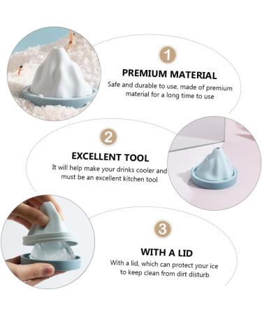 Cabilock 1pc Silicone Ice Tray Molds Silicone Mold Circle Cookie Cutters Ice DIY Mold Pastry Soap - Buy Online on GoSupps.com