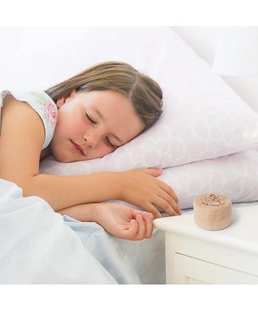 2Pcs Girl's Wooden Tooth Fairy Keepsake Box Set - Cute Baby Tooth Holder for Under Pillow - Teeth Container for Baby Shower Gift - Buy Online on GoSupps.com