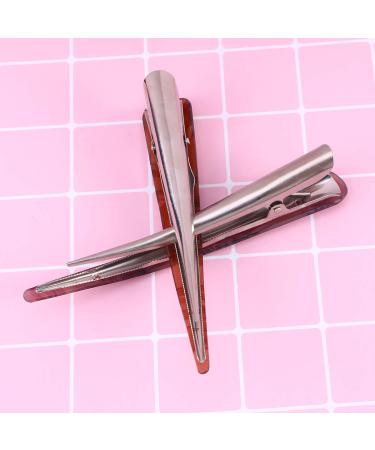 Frcolor Large Duck Teeth Bows Hair Clips - Set of 2 Classic Crocodile Duck Bill Clips for Chic Styling - Buy Online on GoSupps.com