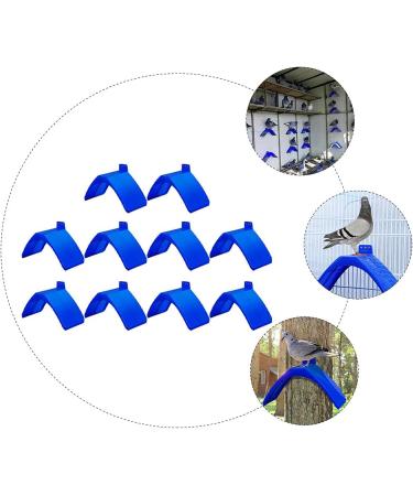 iplusmile Plastic Pigeon Perches Set - 20pcs Blue Rest Stands Frames for Pigeon Roost - Pet Supplies - Buy Online on GoSupps.com