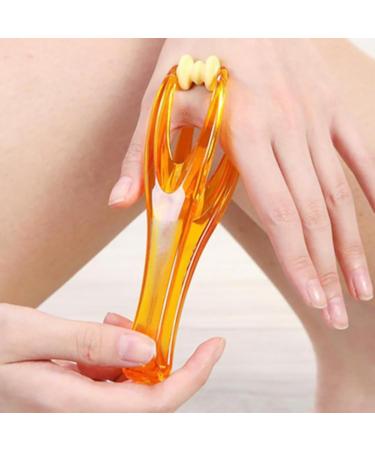 Hand Roller Massager - 1PC Finger Massage Tool for Pain Relief | Double Rubber Roller Handheld Massage for Arms - Buy Online on GoSupps.com