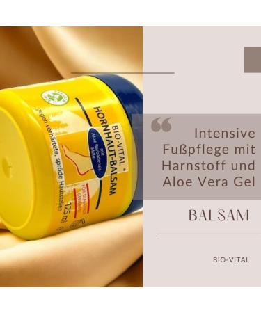 125ml Aloe Vera Cornea Balm - Effective Corneal Remover & Foot Care Cream for Smoother Skin - Buy Online on GoSupps.com