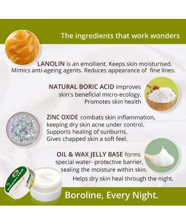 Boroline Ultra Smooth Antiseptic Night Cream 40g - Pack of 4 | 160g Total - Buy Online on GoSupps.com
