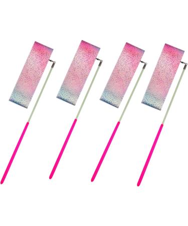AITIME Sparkling Dance Ribbon Set - 78.7 Rhythmic Gymnastics Ribbons for Kids | Ideal for Dancer Play & Baton Twirling | Gymnastics Party Gift - Buy Online on GoSupps.com