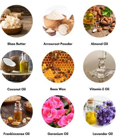 60 ML Anti-Chafing Cream made of Natural products I Prevent Chafing & Irritation Chafing balm with added essential oils | Great for dry sensitive skin and/or sensitive areas | thigh chafing - Buy Online on GoSupps.com