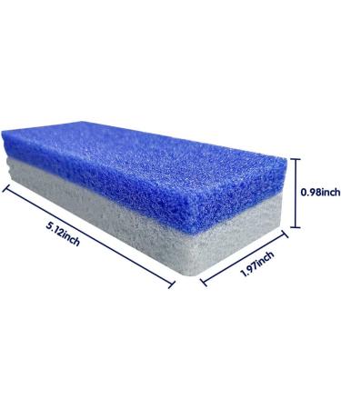NOVAL 4-in-1 Foot Pumice Stone Set - Callus Remover & Exfoliator Tool for Pedicure (Pack of 4) - Buy Online on GoSupps.com