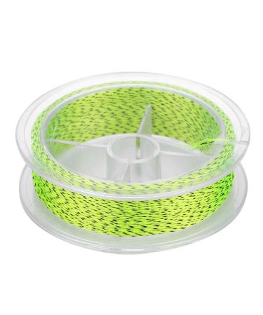 50m 20lb 30lb Fly Fishing Line High Strength Tapered Leader Line Braided Line Fishing Accessories(Yellow&Black-20lb)
