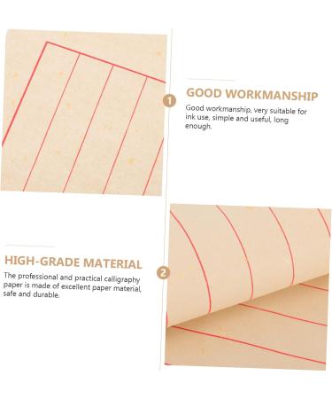 PLAFOPE 50 Sheets Rice Paper Painting Paper Calligraphy Art Stationery Writing Paper for Calligraphy Japan As Shown 29x19cm - Buy Online on GoSupps.com