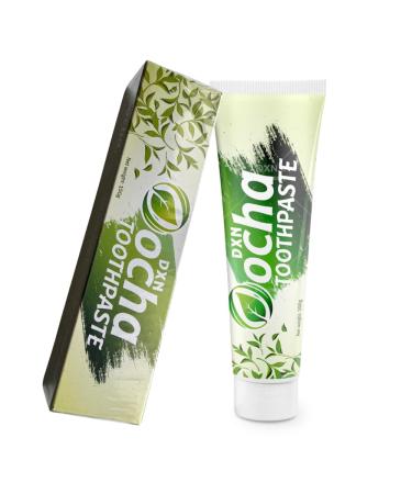 Oocha Toothpaste 150 g Dentifrice Naturel au Th Oolong et Menthe Sans Fluor ni Colorant Fra cheur et Hygi ne Quotidienne