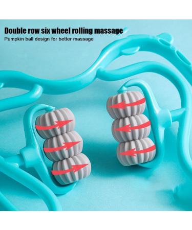 Shop Handheld Neck Massage Device - Pain Relief & Muscle Relaxation | Blue 1PC - International Shipping Available - Buy Online on GoSupps.com