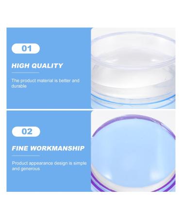 Lurrose Nail Art Accessories Gel | 8pcs Nail Stamper & Silicone Punch | Handheld Manicure Tool for Perfect Nail Designs - Buy Online on GoSupps.com