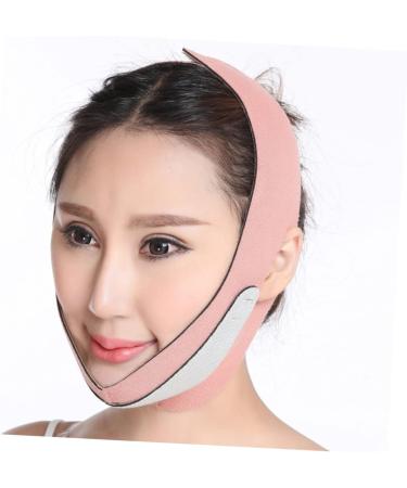 FRCOLOR 1pc chin straps chinstrap pink lifting V line slimming belt slim strap v V thin thin strap neck - Buy Online on GoSupps.com