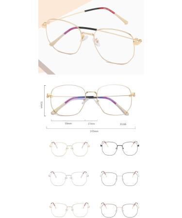 Dauco Blue Light Filter Glasses - Rectangular Anti-Blue Light Computer & Gaming Glasses - Stylish Blue Light Blocking Eyewear - Buy Online on GoSupps.com