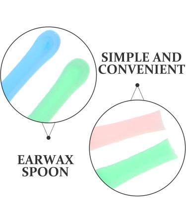 Beaupretty 15pcs Silicone Ear Spoon Tips - Ear Cleaner & Wax Removal Tool for Teens and Adults - Buy Online on GoSupps.com