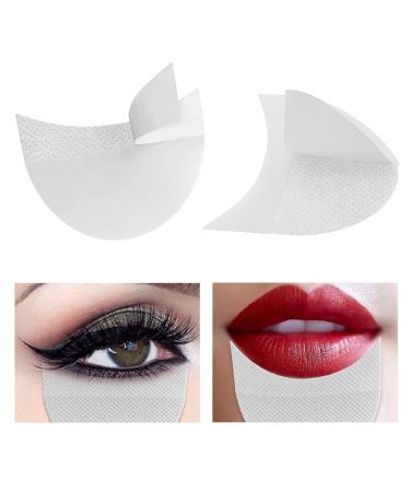 BWXXXR 240Pcs Eyeshadow Stencils Professional Eyeshadow Shield for Eyelash Extensions Lip Make Up  Prevent Make Up Residue