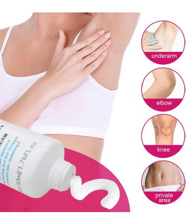 Underarm Evens Skin Tone Cream - Kojic Acid Underarm Products - Skincare Armpit Cream for Dark Skin - Underarm Care Cream - Body Cream for Dark Skin - Improve Skin and Reduce Odor - Buy Online on GoSupps.com
