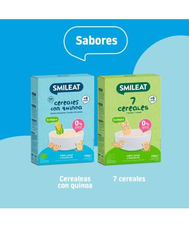 Smileat GlutenFree Corn Rice and Quinoa Porridge 200 G Eco - Buy Online on GoSupps.com