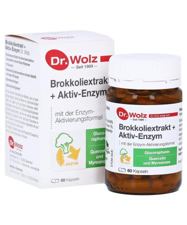 Broccoli extract + active enzyme Dr.Wolz capsules.