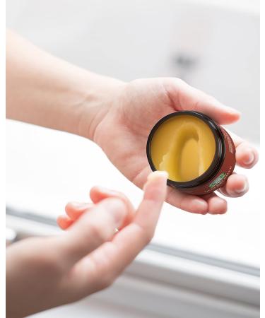 Sandalwood's Organics Healing Salve - Natural Calendula Ointment for Baby | Diaper Rash, Minor Burn, Chafing Relief | Moisturizing Balm with Marigold, Lavender, Coconut Oil, Beeswax - Yellow - Buy Online on GoSupps.com