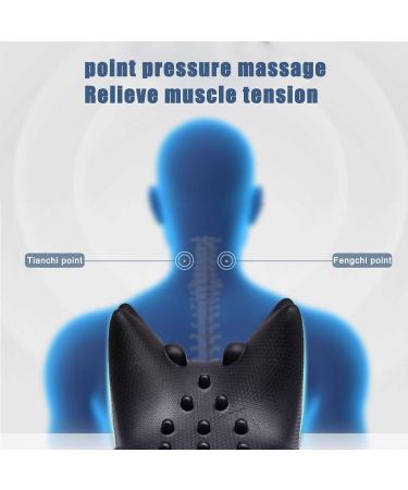 Neck and Shoulder Relaxer Cervical Traction Device for Muscle Tension Relief Neck Stretcher for TMJ Pain Relief and Cervical Spine Alignment - Buy Online on GoSupps.com