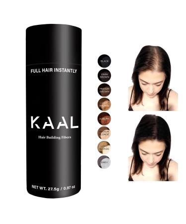 KAAL Hair Fiber | Hair Powder, Hair Fibers for Those Experiencing Hair Loss, 0.97oz - Hair Powder for Men - Women, Conceal Thinning Hair Areas, Hair Texture Powder (Dark Brown) - Buy Online on GoSupps.com