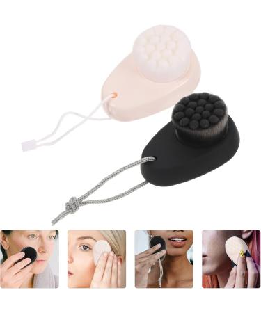 Frcolor Cleaning Brush Face - 2PCS Double-Sided Manual Facial Cleansing Tool for Home Use - Portable Face Brush - Buy Online on GoSupps.com