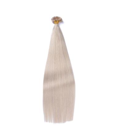 High-Quality Gray Keratin Bond Hair Extensions - 40cm U-Tip 25 Strands 100% Remy Hair | Novon Hair Extensions - Buy Online on GoSupps.com