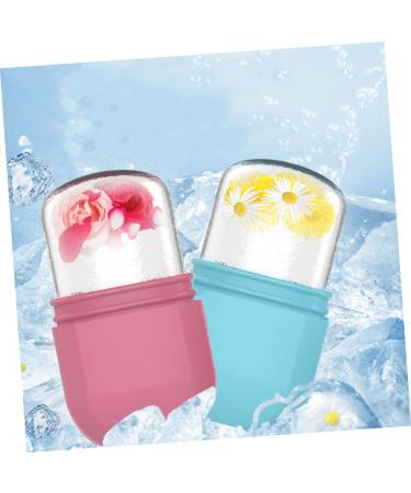 Unicorn Ice Tray Face Massager | Silicone Ice Roller for Skin Care | Facial Roller Tool - Pink 10.7x5.4x5CM - Buy Online on GoSupps.com