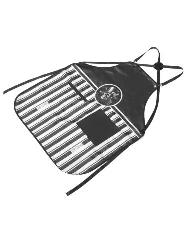 FRCOLOR Aprons for Men Apron for Men Retro Decor Overalls for Men Waterproof Apron Hair Stylist Apron for Barber Hair Stylist Apron with Pocket Uniform Polyester Water Proof Man