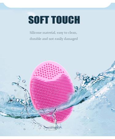 Buy 4 Pieces Silicone Face Cleaning Brushes - Ultimate Face Scrubber & Sponge for Deep Cleansing - Buy Online on GoSupps.com