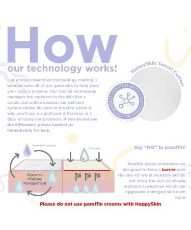 Organic Eczema Baby Leggings 2-3 Years | Soothes Itching, Moisturizes Skin | White Eczema Clothing for Babies - Buy Online on GoSupps.com