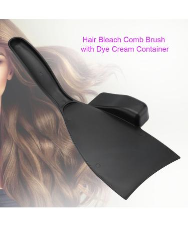 Black Highlighting Board & Hair Dye Brush Set - Salon Tools for Perfect Highlights - Plastic Dye Cream Container - Buy Online on GoSupps.com