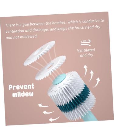 Gogogmy 360 Toothbrush Set - 2 Pieces Silicone Bristles for Ultimate Oral Care | International Shipping Available - Buy Online on GoSupps.com