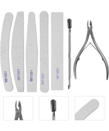 Nail Art Kit Professional Manicure Pedicure Tool Set Nail Sanding Sponge Files Nail Polishing Tool - Buy Online on GoSupps.com