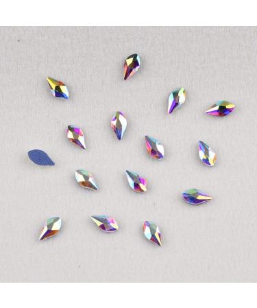 180pcs Mixed Crystals Ab Nail Decoration Glass Rhinestones for Acrylic Nail Art Design - Buy Online on GoSupps.com