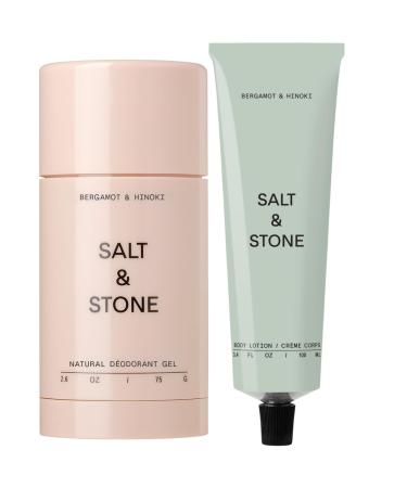 Salt & Stone Sensitive Skin Gel Deodorant + Lotion | Bergamot & Hinoki